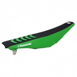 Blackbird Pokrowiec/Poszycie Na Siedzenie Kawasaki Kxf 250 '13-'18, 450 '12-'19 Double Grip 3, Kolor Czarny/Zielony