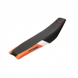Blackbird Pokrowiec/Poszycie Na Siedzenie Ktm Sx 50 '16-'23 Dream 4 Kolor Czarny/ PomarańCzowy/ Biały