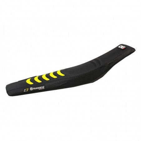 Blackbird Pokrowiec/Poszycie Na Siedzenie Husqvarna Fc/Tc '16-'18, Te/Fe '17-'18 Double Grip, Kolor Czarny/ Żółty