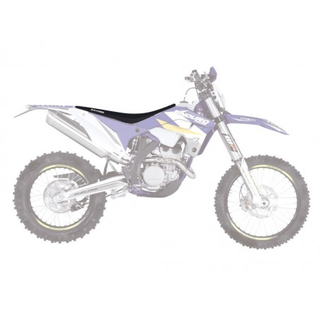 Blackbird Pokrowiec/Poszycie Na Siedzenie Sherco Se-Sef 125 '17-'23 Zebra, Kolor Czarny