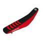 Blackbird Pokrowiec/Poszycie Na Siedzenie Honda Crf 250 '22-'23 Crf 450 '21-'22 Double Grip 3 Kolor Czerwony/Czarny