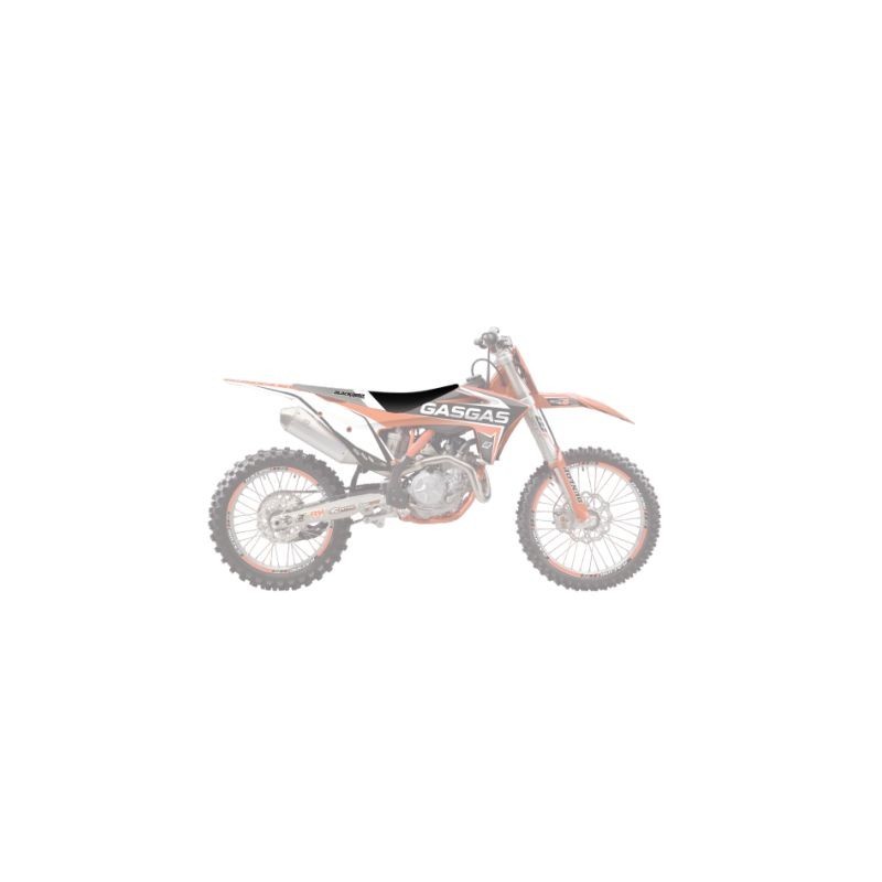 Blackbird Pokrowiec/Poszycie Na Siedzenie Gas Gas Mc 125 Ec '21-'23 Dream 4 Kolor Czarny/Biały/Szary