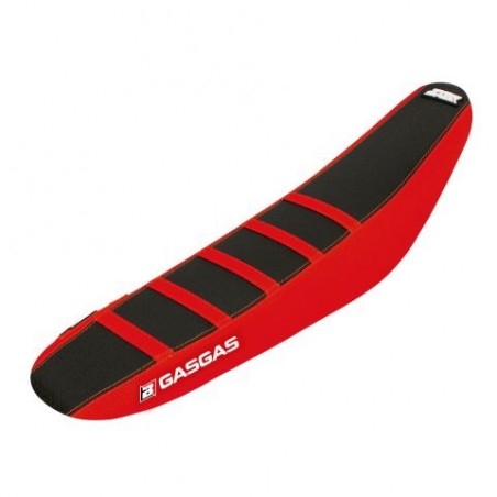 Blackbird Pokrowiec/Poszycie Na Siedzenie Gas Gas Mc/Ec 125 '21-'23 Zebra Kolor Czarny/Czerwony