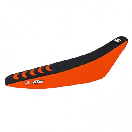 Blackbird Pokrowiec/Poszycie Na Siedzenie Ktm Sx-Sxf '07-'10, Exc '08-'11 Double Grip 3, Kolor Czarny/PomarańCzowy