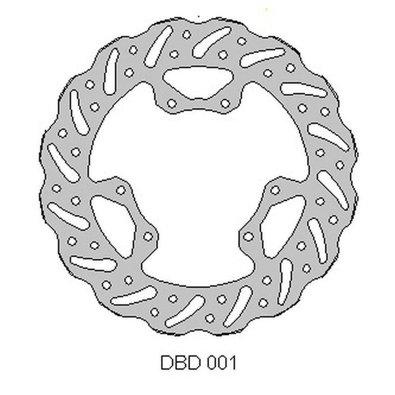 Delta Braking Tarcza Hamulcowa Przód Honda Cr 125 '95-07, 250 '95-01, Crf 250 '04-14, Crf 450 '02-14 Wave