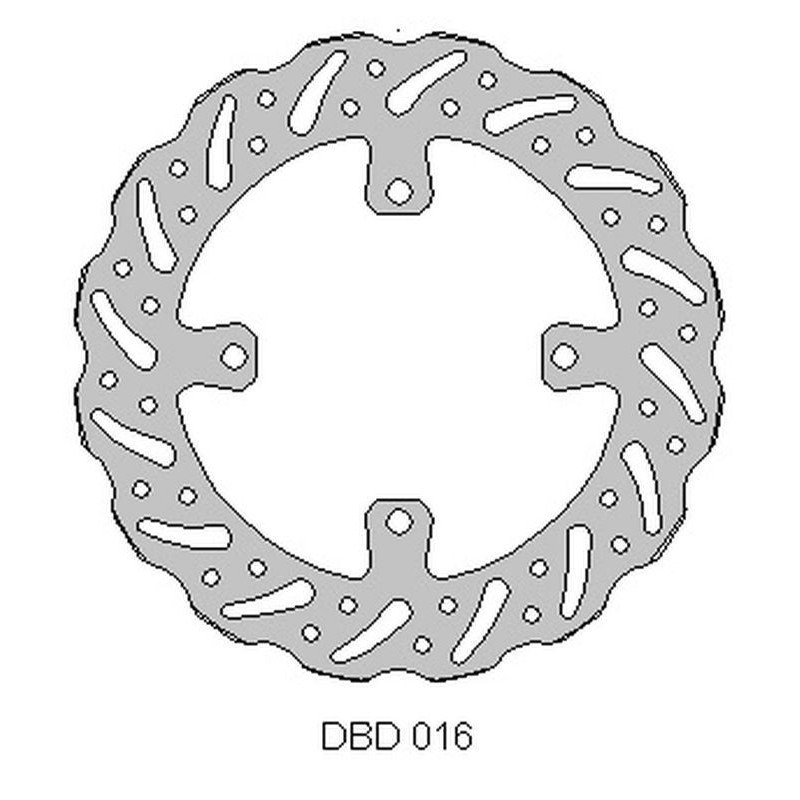 Delta Braking Tarcza Hamulcowa Przód Kawasaki Kx 125 '03-08, Kx 250 '03-18, 21, Kx 450 '06-18, 21, Klx 450 '07-21, Kxf 450'10-20