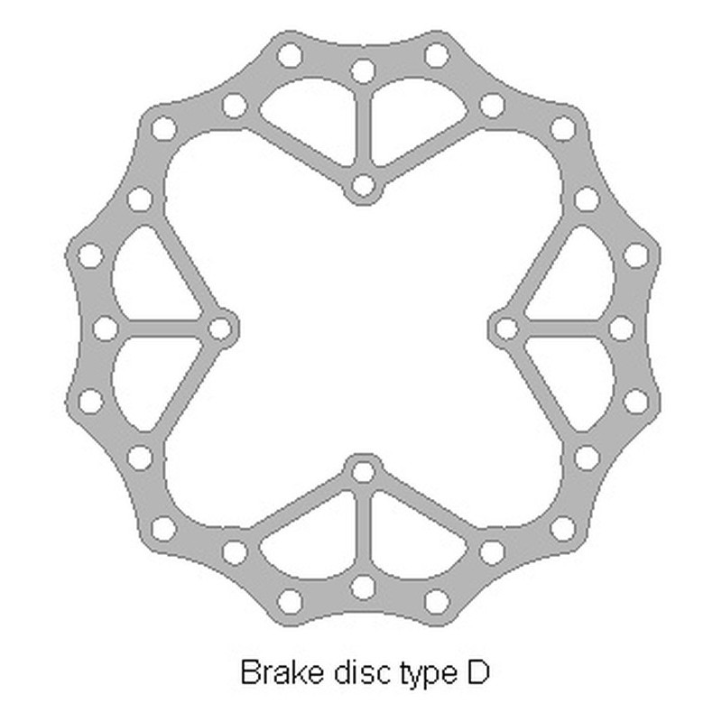 Delta Braking Tarcza Hamulcowa Przód Kawasaki Kx 250 '15-21, Kx 450 '15-21, Wave Ultra Light (270X109,5X4Mm) (4X9,5Mm) (Ng1151)