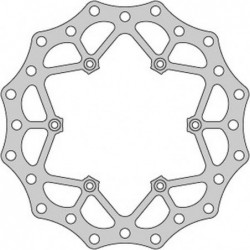 Delta Braking Tarcza Hamulcowa Przód Ktm 2T/4T '91-21, Husaberg, Husqvarna, Gas-Gas '21, Wave Ultra Light