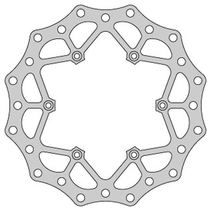 Delta Braking Tarcza Hamulcowa Przód Ktm 2T/4T '91-21, Husaberg, Husqvarna, Gas-Gas '21, Wave Ultra Light