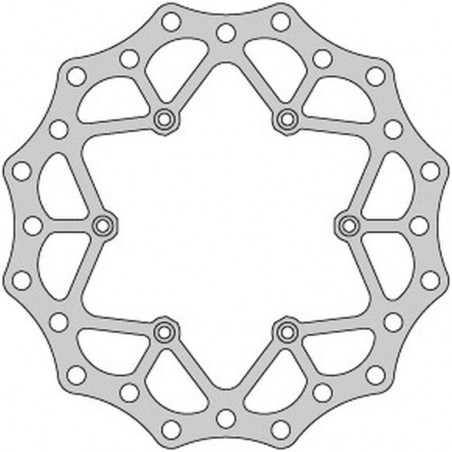 Delta Braking Tarcza Hamulcowa Przód Suzuki Rm 125 '88-10, Rm 250 '88-10, Drz 250 '01-07, Yamaha Yz 125 '01-16