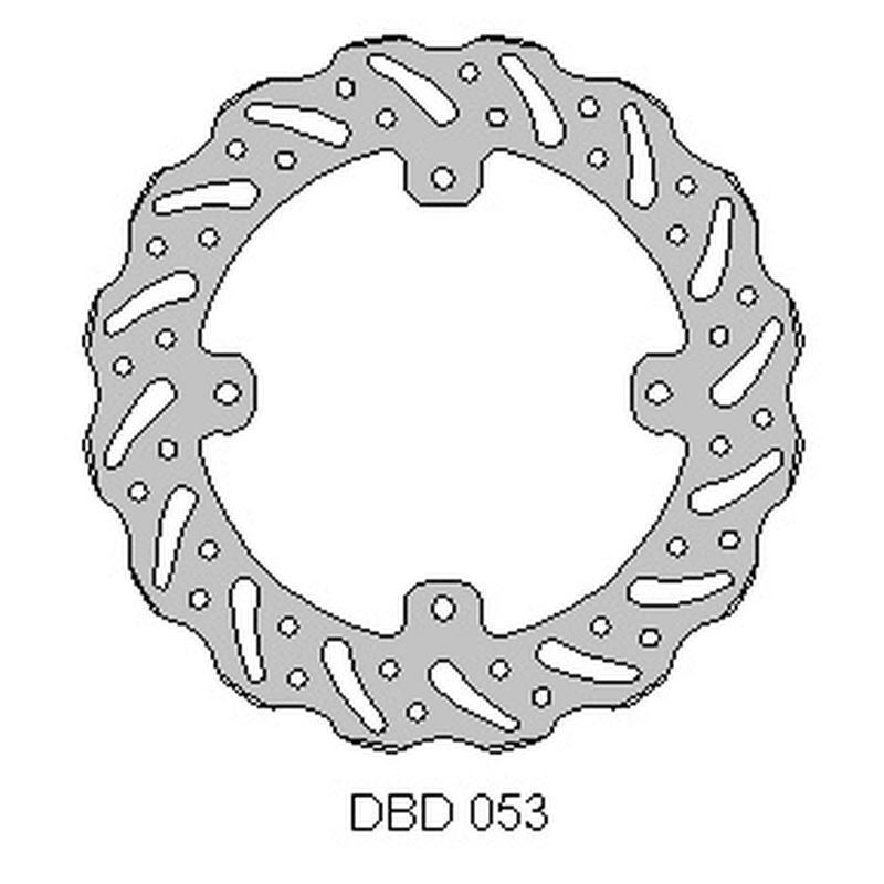 Delta Braking Tarcza Hamulcowa Tył Husqvarna Tc 85 '14-20, Ktm Sx 85 '11-20, 250/350 Freeride '12-19, Wave