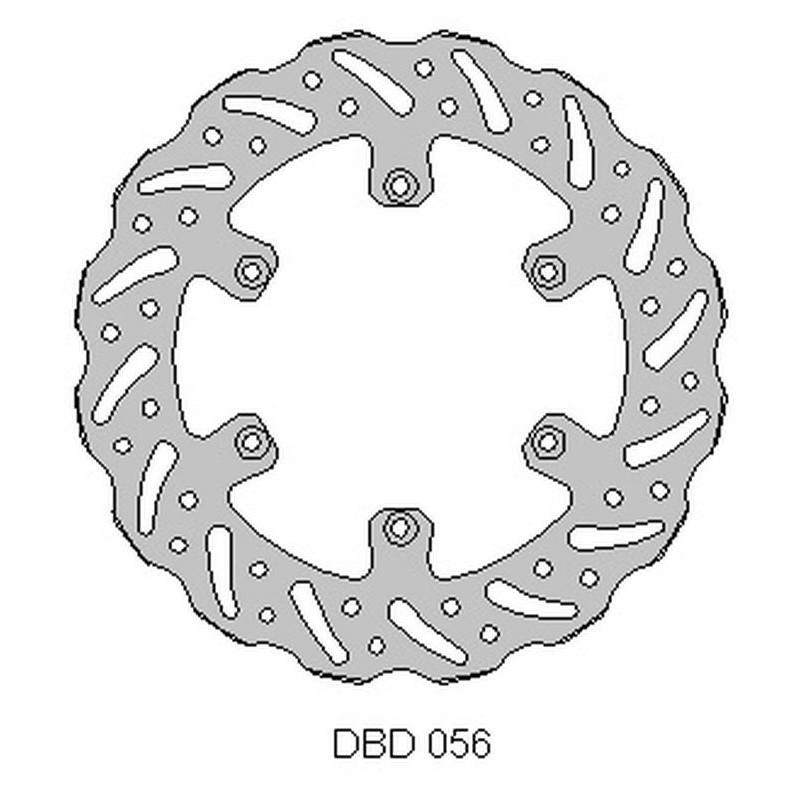Delta Braking Tarcza Hamulcowa Tył Beta 2T/4T '13-21, Wave (220X108,2X4Mm) (6X6,5Mm) (Ng1294)