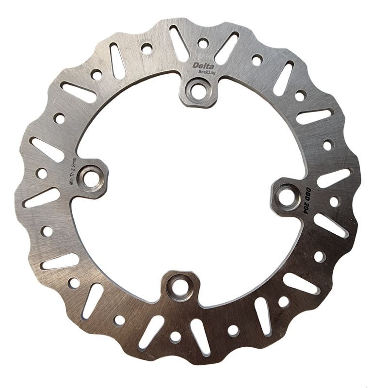 Delta Braking Tarcza Hamulcowa Tył Honda Xr 400 '96-04, Xr 600 '91-99, Wave (220X125X4Mm) (4X10,5Mm) (Ng043)