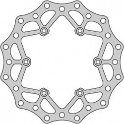 Delta Braking Tarcza Hamulcowa Tył Ktm 2T/4T '91-21, Husaberg, Husqvarna, Gas-Gas '21, Wave Ultra Light