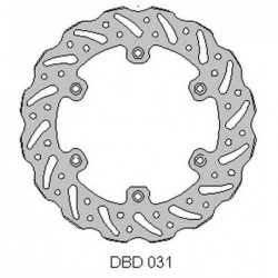 Delta Braking Tarcza Hamulcowa Tył Yamaha Wr 125 '92-00, Yz 125 '90-00,Wr/Yz 250 '90-00, Wrf/Yzf 400/426 '98-00, Wave
