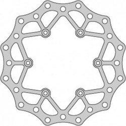 Delta Braking Tarcza Hamulcowa Tył Yamaha Yz 125 '02-21, Wrf 250 '02-21, Wr 250 '02-07, Yz/Yzf 250 '02-21, Wrf/Yzf '02-21
