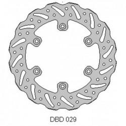 Delta Braking Tarcza Hamulcowa Tył Yamaha Yz/Wr 125 '98-01, Yz/Wr 250 '98-'01, Yzf/Wrf 400/426 '99-01, Wave