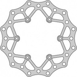 Delta Braking Tarcza Hamulcowa Tył Yamaha Yz/Wr 125 '98-01, Yz/Wr 250 '98-'01, Yzf/Wrf 400/426 '99-01, Wave Ultra Light