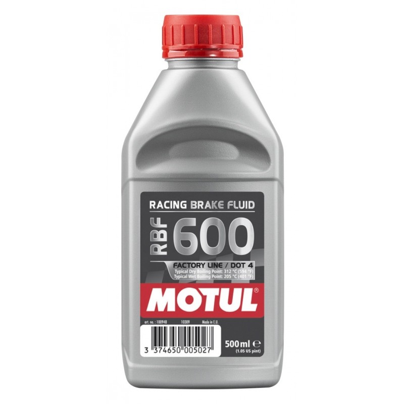 Motul Płyn Hamulcowy Racing Rbf 600 Dot4 0,5L Factory Line (Syntetyczny)