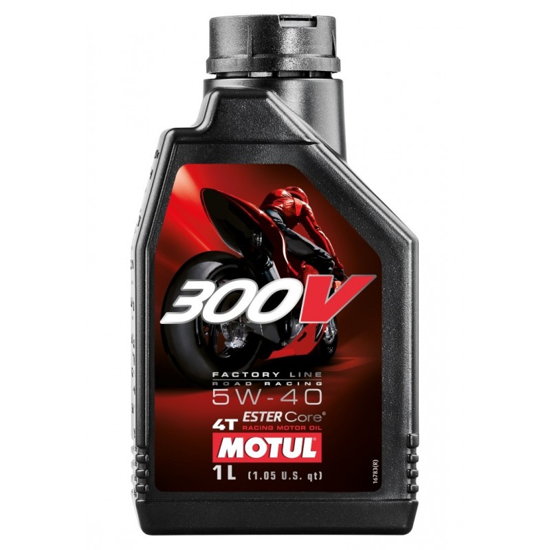 Motul Olej Silnik 300V 4T Fl Road Racing 5W40 1L (Syntetyczny)