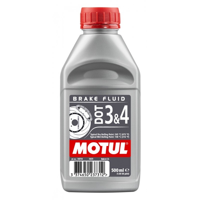 Motul Płyn Hamulcowy Dot3 & Dot4 0,5L (Syntetyczny)