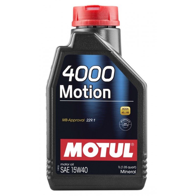 Motul Olej Silnik 4000 Motion 15W/40 1L Mineralny (Uniw.) (Na Zamówienie) -