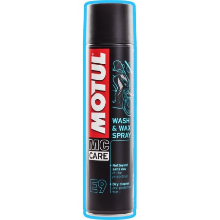 Motul E9 Wash Wax Spray 400Ml (Czyszczenie I Ochrona Lakieru)