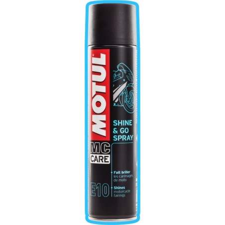 Motul E10 Shine & Go Spray 0,4L (Czyszczenie I Ochrona Lakieru)