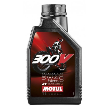 Motul Olej Silnik 300V 4T Fl Off Road 5W40 1L (Syntetyczny)