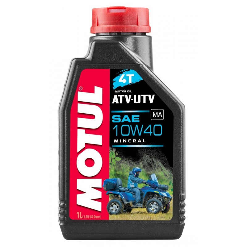Motul Olej Silnik Quad Atv Utv 10W40 1L Mineralny