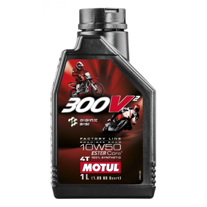 Motul Olej Silnik 300V2 4T Fl Road / Off Road Factory Line Racing 10W50 1L (Syntetyczny)