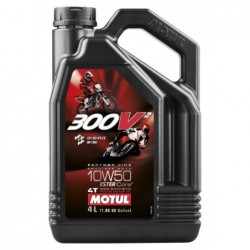 Motul Olej Silnik 300V2 4T Fl Road / Off Road Factory Line Racing 10W50 4L (Syntetyczny)
