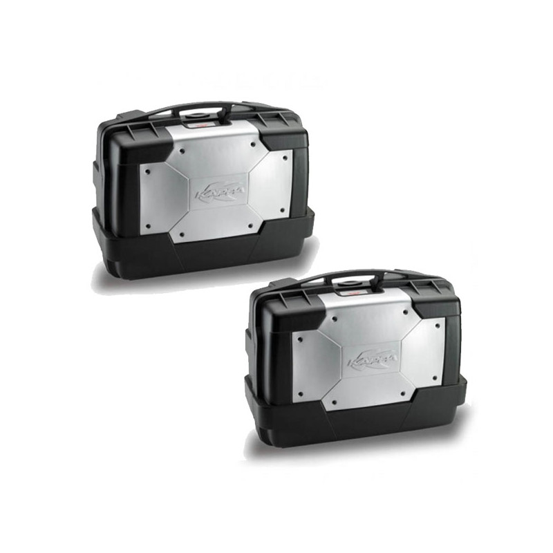 Kappa Kufry Boczne 46L Monokey Kgr Garda (Para - 2Szt) + Dodatkowy Zamek