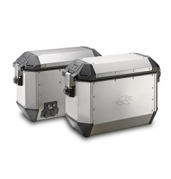 Kappa Kufry Boczne 36L Monokey Kms K'Mission Aluminiowe (Para - 2 Szt)