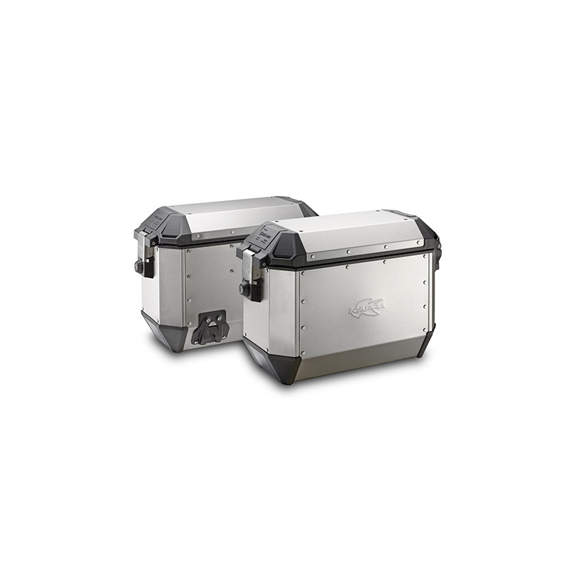 Kappa Kufry Boczne 36L Monokey Kms K'Mission Aluminiowe (Para - 2 Szt)