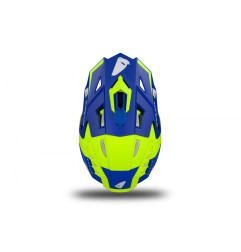 Kask UFO Echus Cross Niebieski/Żółty Fluo - Kolekcja 2024
