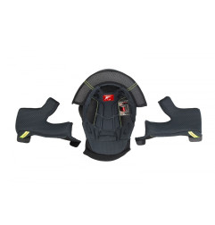 Kask UFO Echus Cross Niebieski/Żółty Fluo - Kolekcja 2024