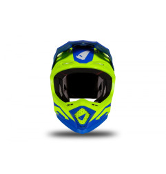Kask UFO Echus Cross Niebieski/Żółty Fluo - Kolekcja 2024