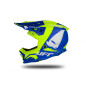Kask UFO Echus Cross Niebieski/Żółty Fluo - Kolekcja 2024