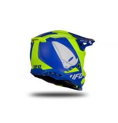 Kask UFO Echus Cross Niebieski/Żółty Fluo - Kolekcja 2024