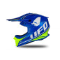 UFO Kask INTREPID CROSS Kolor Niebieski/Żółty Fluo- KOLEKCJA 2024