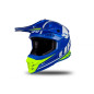UFO Kask INTREPID CROSS Kolor Niebieski/Żółty Fluo- KOLEKCJA 2024