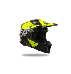 UFO Kask INTREPID CROSS Kolor Czarny/Żółty Fluo- KOLEKCJA 2024