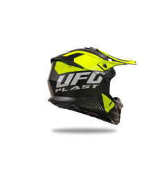 UFO Kask INTREPID CROSS Kolor Czarny/Żółty Fluo- KOLEKCJA 2024