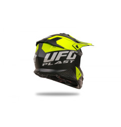 UFO Kask INTREPID CROSS Kolor Czarny/Żółty Fluo- KOLEKCJA 2024