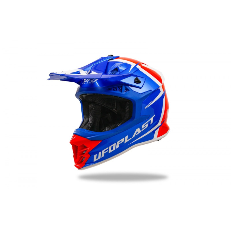 UFO Kask INTREPID CROSS Kolor Czerwony/Niebieski/Biały- KOLEKCJA 2024