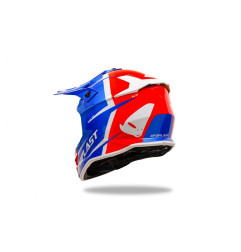 UFO Kask INTREPID CROSS Kolor Czerwony/Niebieski/Biały- KOLEKCJA 2024