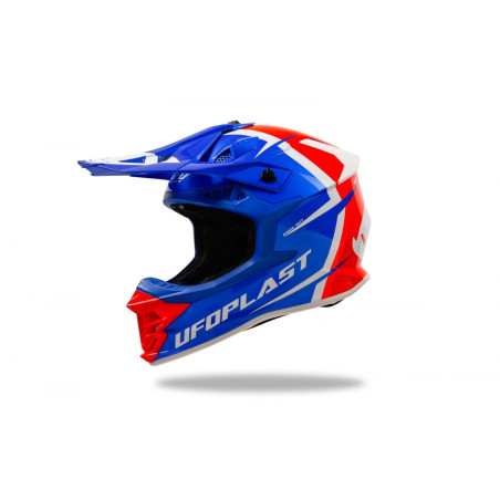 UFO Kask INTREPID CROSS Kolor Czerwony/Niebieski/Biały- KOLEKCJA 2024