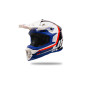 UFO Kask INTREPID CROSS Kolor Biały/Niebieski/Czerwony Fluo - KOLEKCJA 2024