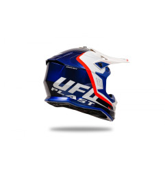 UFO Kask INTREPID CROSS Kolor Biały/Niebieski/Czerwony Fluo - KOLEKCJA 2024